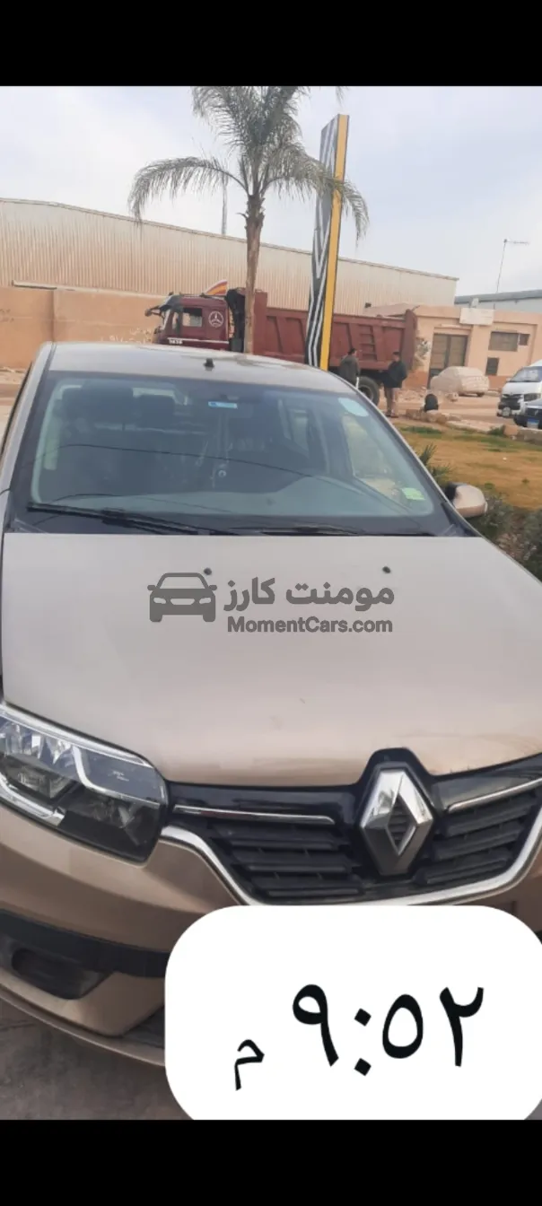 رينو لوجان 2021 مانيوال حالة ممتازة للبيع