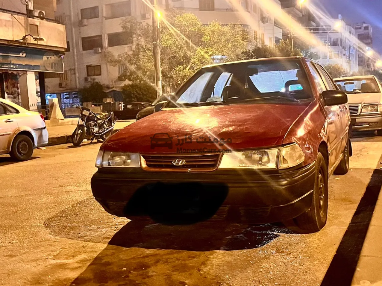 هيونداي اكسل 1994 مانيوال 1300cc بدون رش