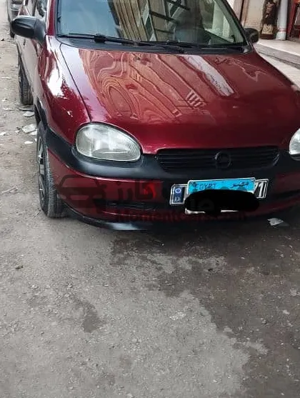 أوبل كورسا 1998 موتور 1400 بحالة فوق الممتازة