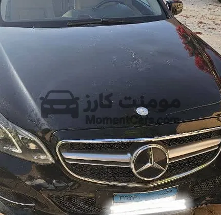 مرسيدس E200 موديل 2015 جلد فتحة سقف للبيع
