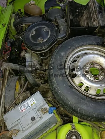 فيات 128 موديل 1974 عفشة وجنوط وبطارية وكاوتش جديد