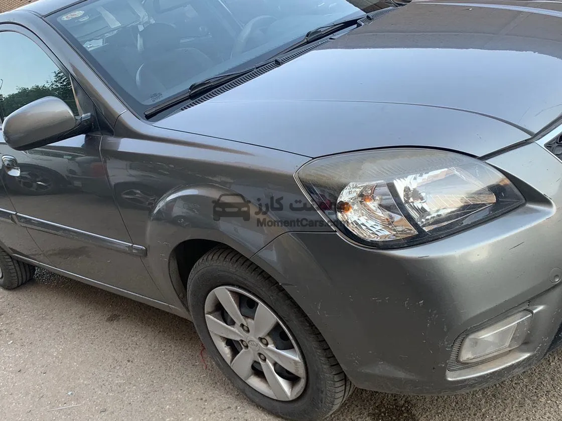 كيا ريو 2010 اتوماتيك فابريكة 53 ألف كم للبيع