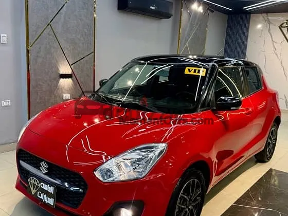 سوزوكي سويفت 2022 توب لاين كسر زيرو عداد قليل