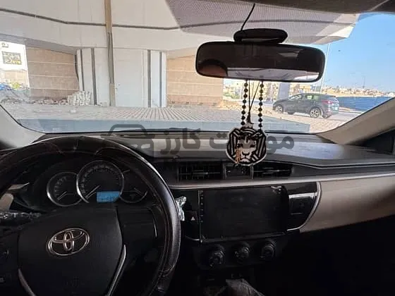 تويوتا كورولا 2014 خليجي جلد اتوماتيك للبيع