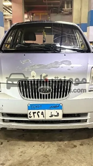 كيا بيكانتو 2006 مانيوال فابريكة بالكامل 121 ألف كم