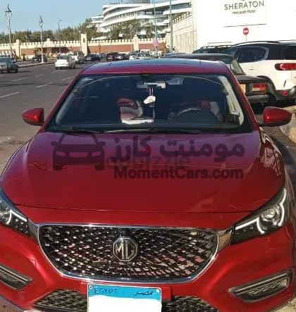 ام جي 6 2021 تربو أول مالك فرش جلد أحمر