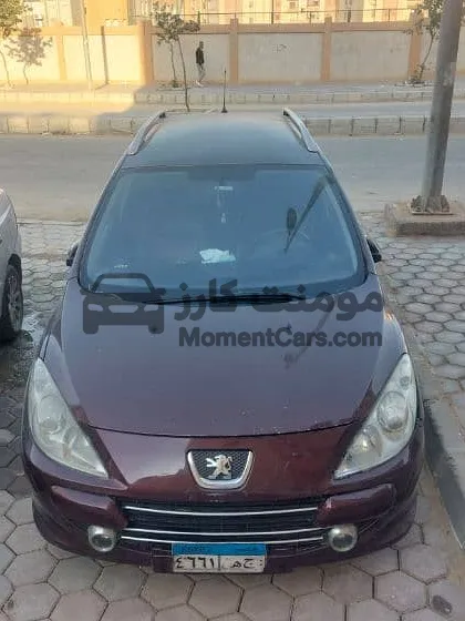 بيجو 307 SW 2007 اتوماتيك للبيع حالة ممتازة