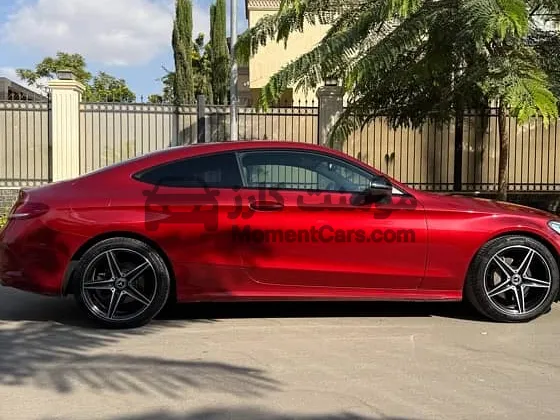 مرسيدس C180 كوبيه 2018 حالة الزيرو وكيل