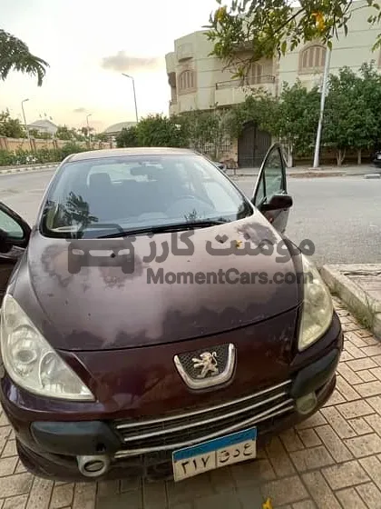 بيجو 307 أوتوماتيك 2008 حالة جيدة ومثبتة بالتراخيص