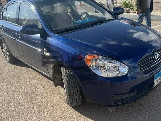 هيونداي أكسنت 2009 اتوماتيك 114 ألف كم للبيع