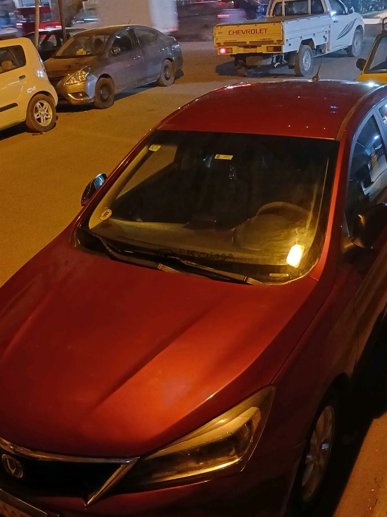 شانجان V7 2017 اتوماتيك دواخل فابريكة عداد 95 ألف