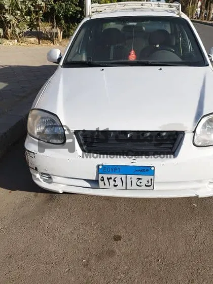 هيونداي فيرنا 2009 غاز مانوال - حالة جيدة للبيع