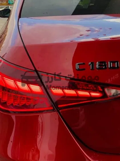 مرسيدس C180 2023 أفنجارد كسر زيرو 9900 كم