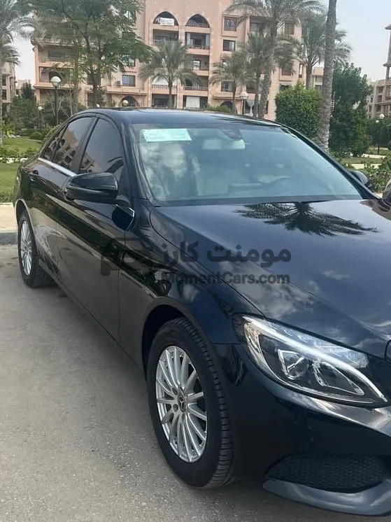 مرسيدس C180 موديل 2018 فابريكا عداد 48 ألف كم للبيع