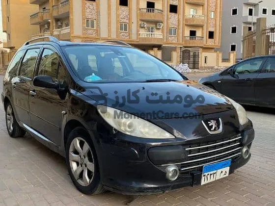 بيجو 307 إستيشن 2007 أوتوماتيك عداد قليل للبيع