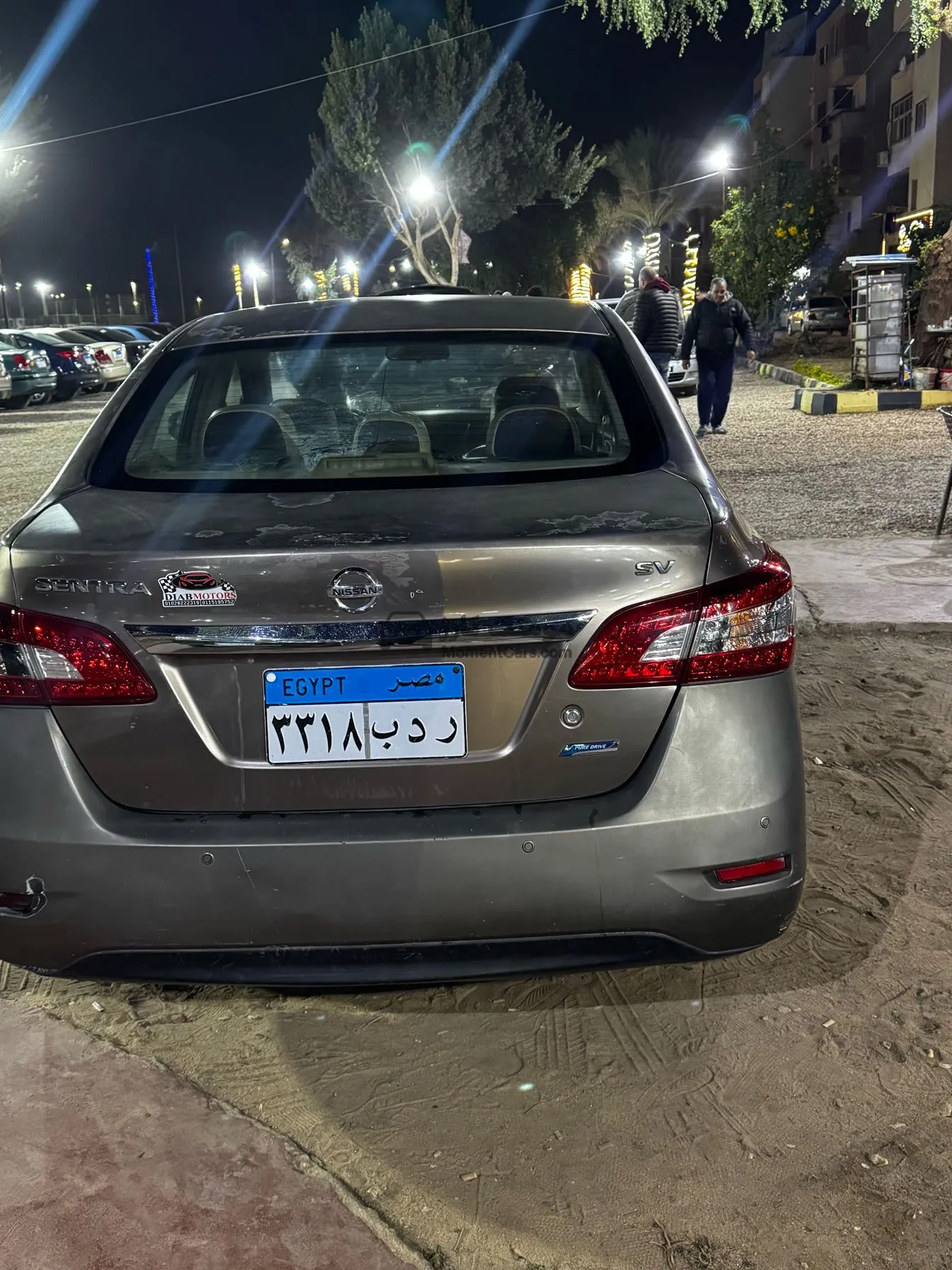 نيسان سنترا 2017 اعلى فئة بصمة اتوماتيك