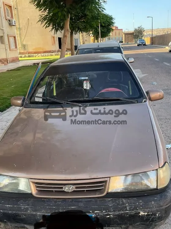 هيونداي إكسيل 1995 موتور 1500 حالتها كويسة للبيع