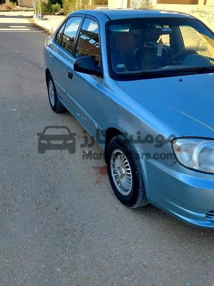 هيونداي فيرنا 2009 مانيوال 1600 سي سي حالة ممتازة