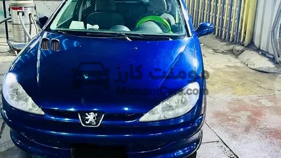 بيجو 206 مانيوال 2005 موتور 1400 سي سي للبيع