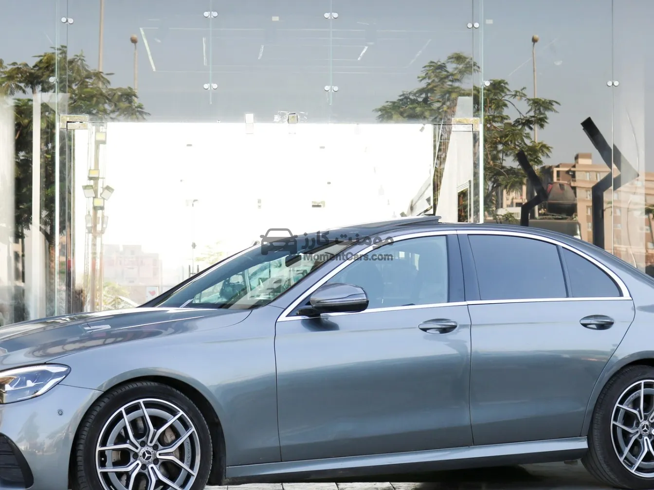 مرسيدس E300 2021 AMG كسر زيرو للبيع