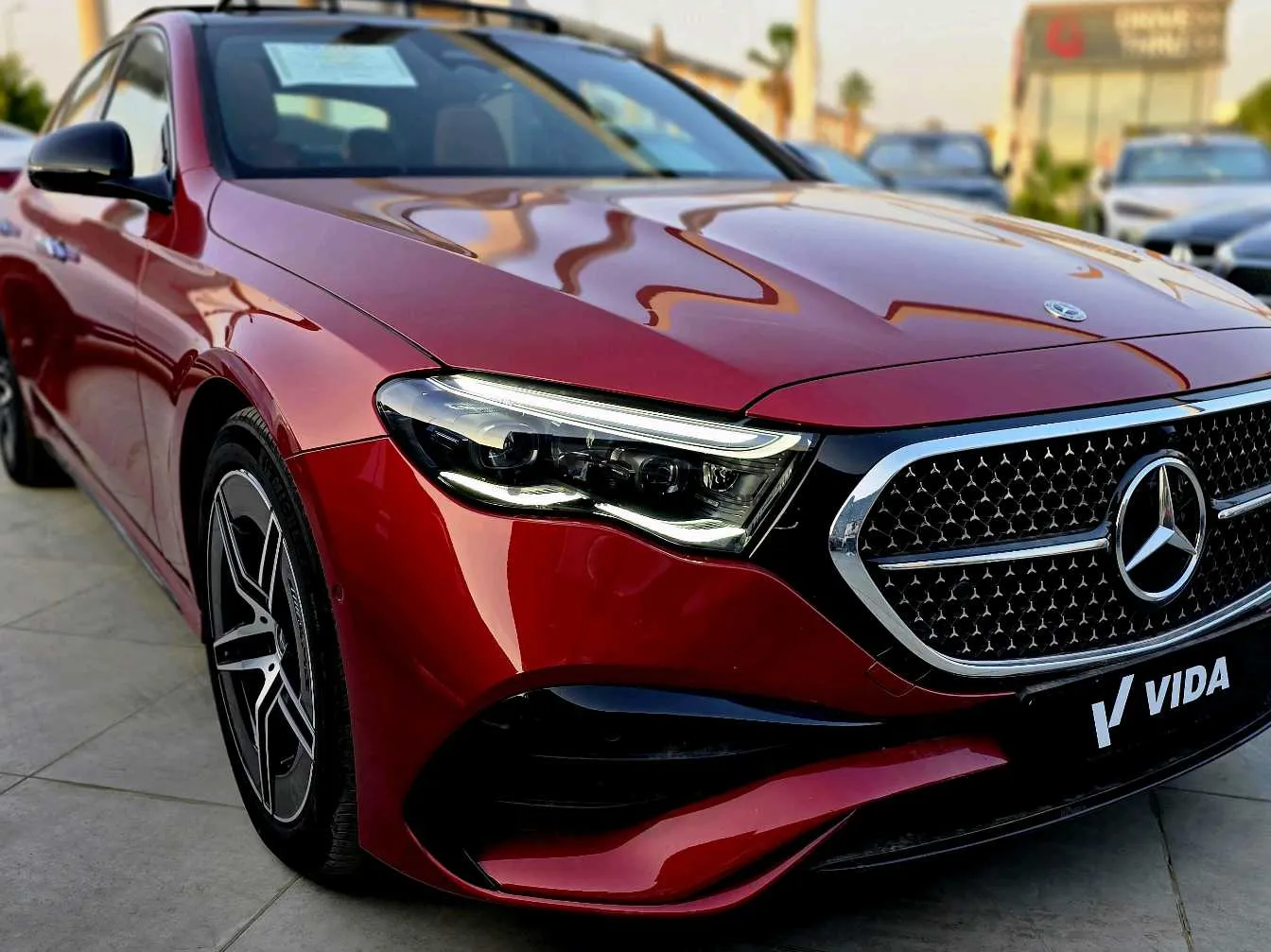 مرسيدس E200 2024 AMG كسر زيرو للبيع