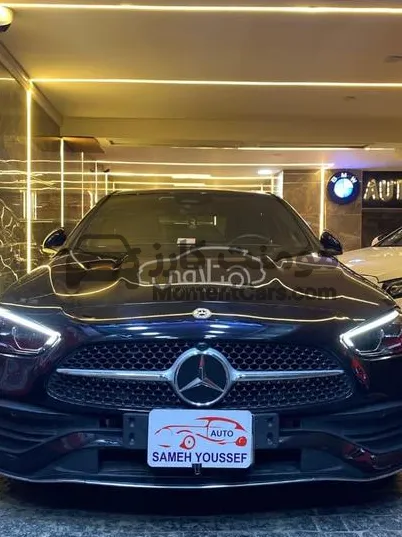 مرسيدس C180 2023 كسر زيرو 25 ألف كم