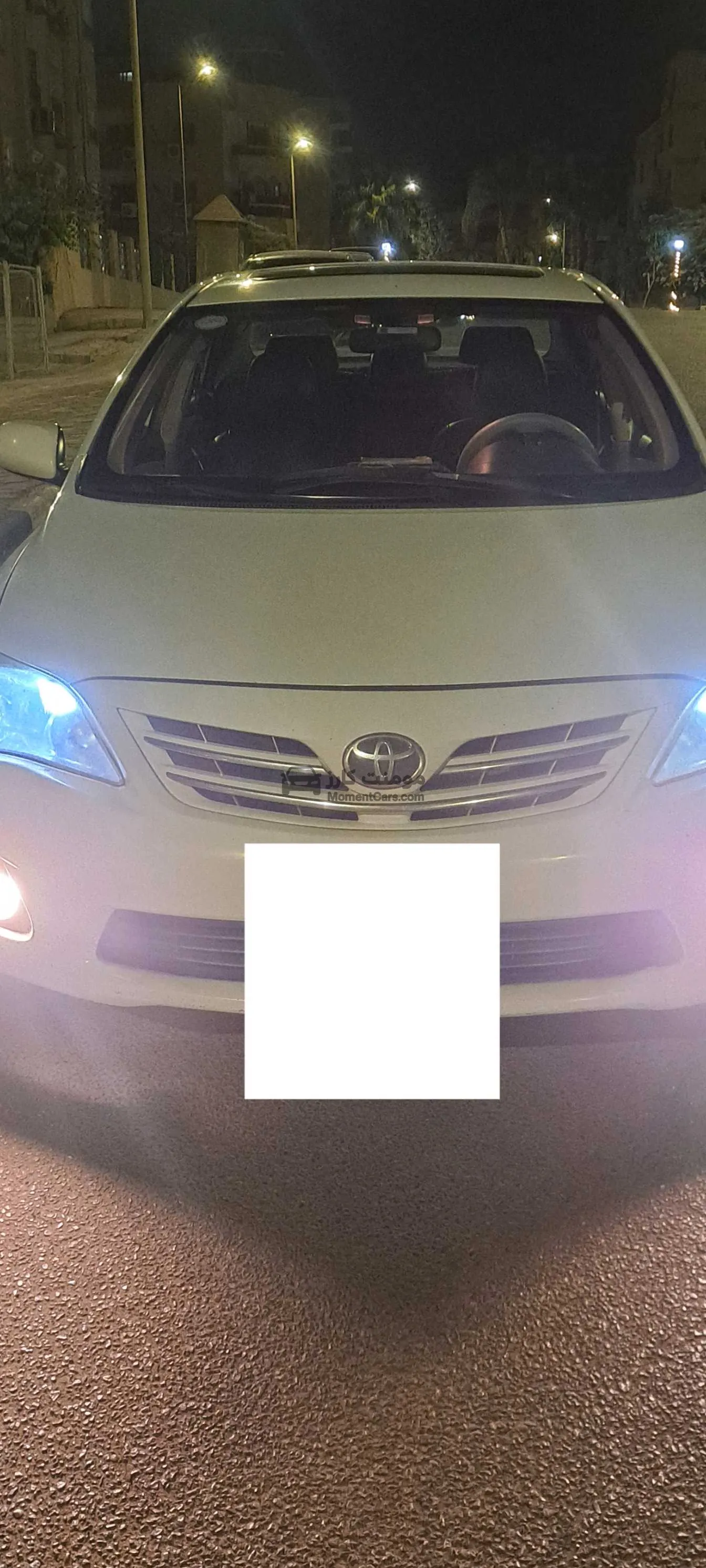 تويوتا كورولا 2012 اتوماتيك كاملة فتحة سقف