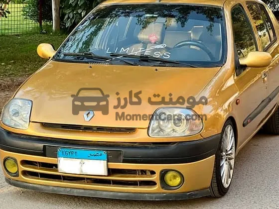 رينو كليو 2001 مانيوال 1600cc فبريكة دواخل للبيع