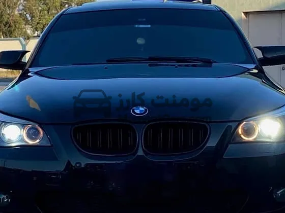 بي ام دبليو 525 موديل 2010 جلد فتحة سقف جنط 19