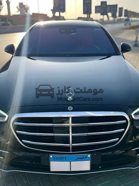 مرسيدس S 500 موديل 2021 عفشة هيدروليك ومحاور