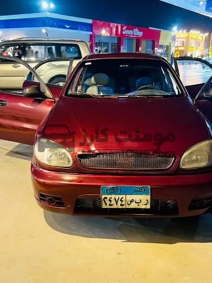 دايو لانوس 2000 غاز طبيعي رخصة 3 سنين للبيع