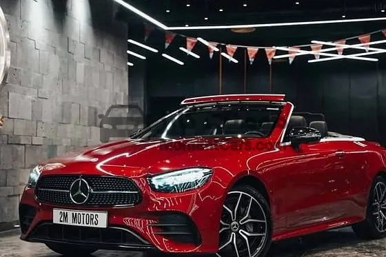 مرسيدس E200 كابورليه AMG 2023 حالتها زيرو للبيع