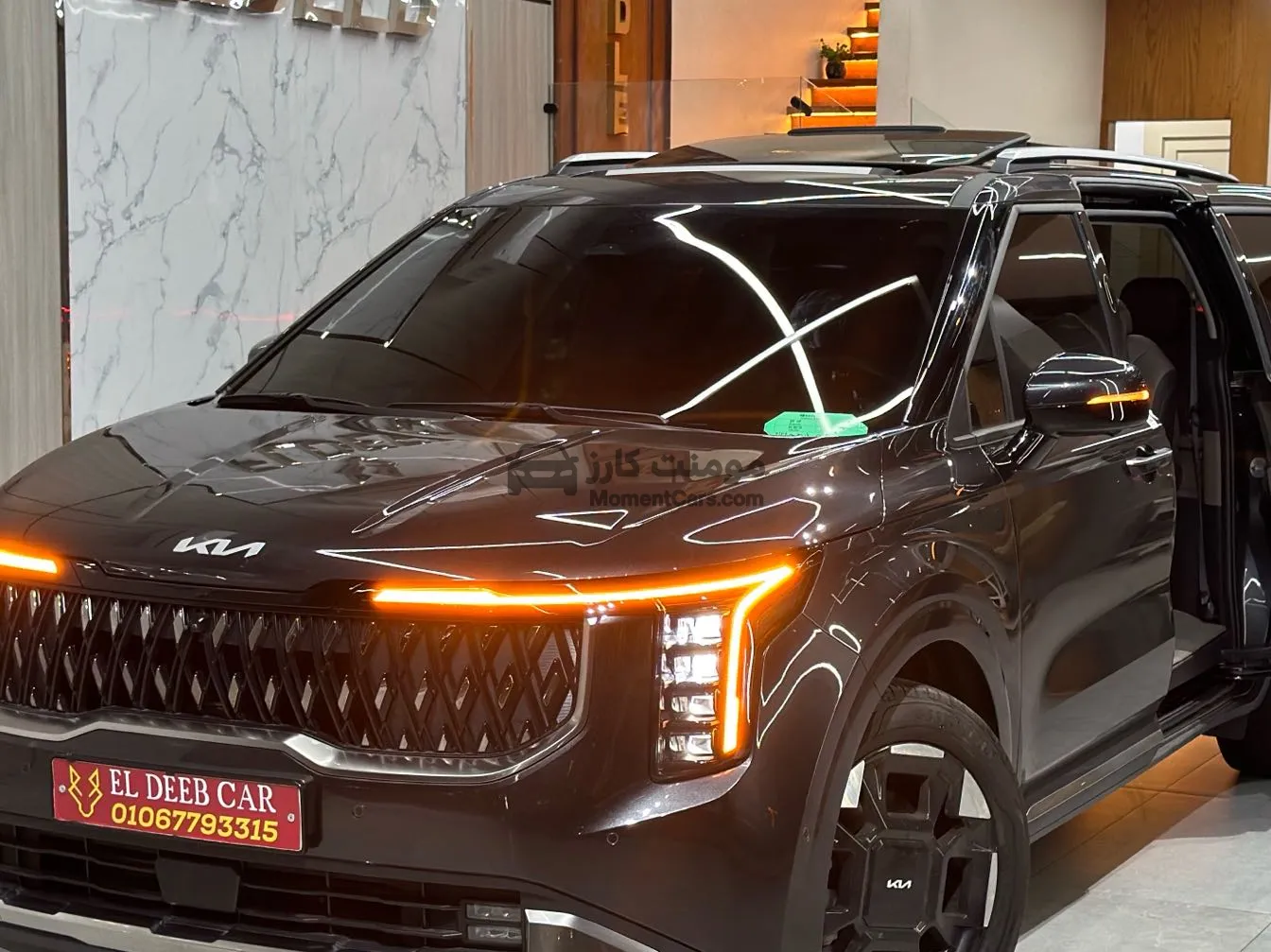 كيا كرنفال 2024 هايبرد 9 راكب اعلى فئة للبيع