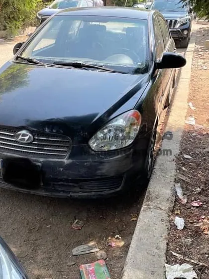 هيونداي أكسنت 2007 مانيوال فابريكة برة وجوة