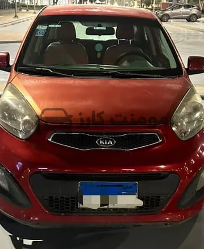 كيا بيكانتو 2012 أوتوماتيك - شاشة تاتش وكاميرا