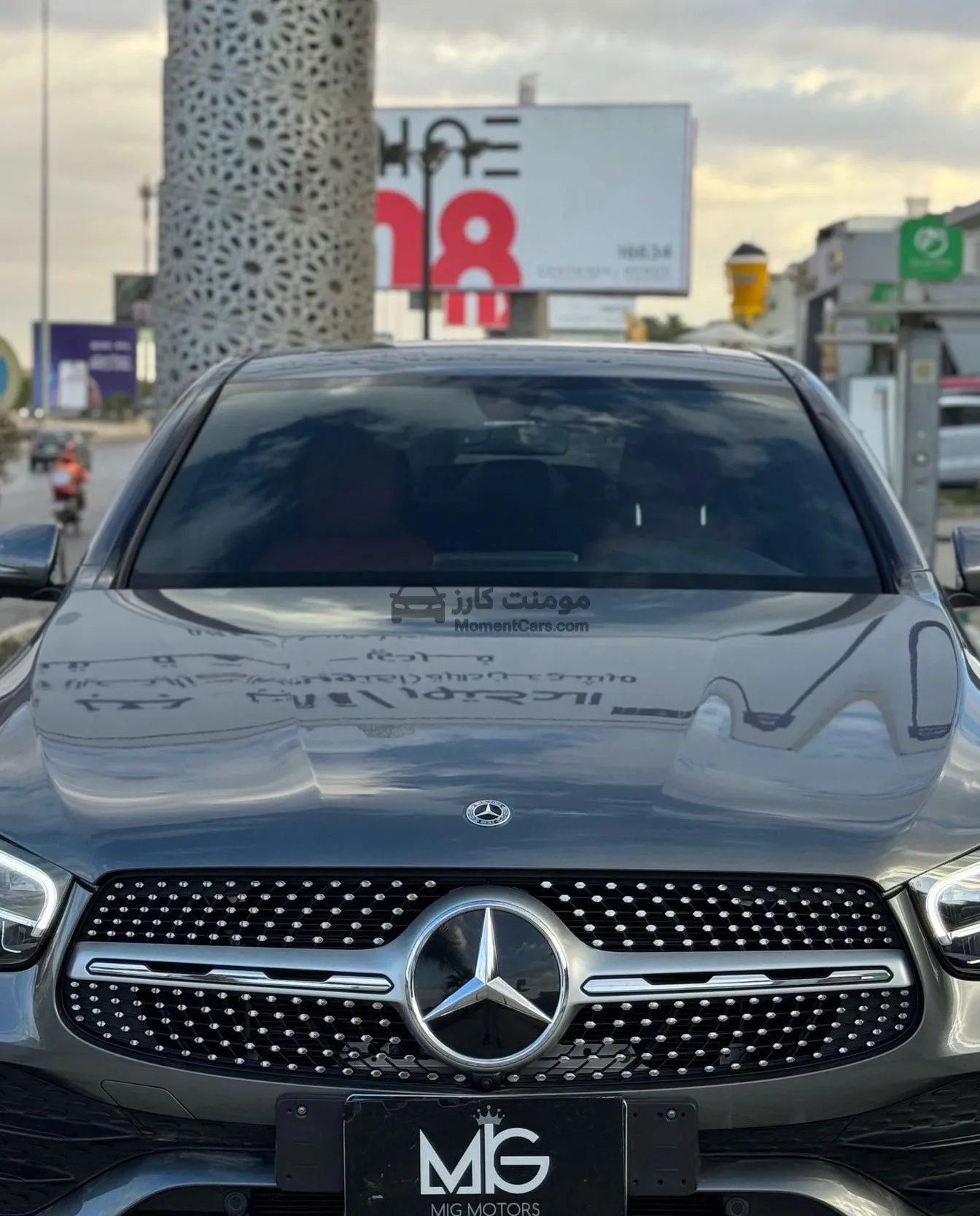 مرسيدس GLC 300 كوبيه 2023 كسر زيرو للبيع