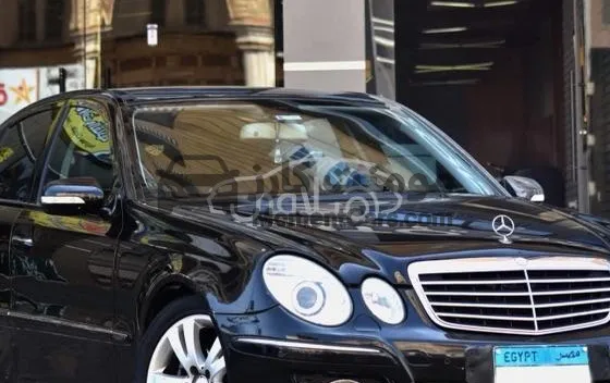 مرسيدس E280 2008 أتوماتيك بصمة فتحة سقف