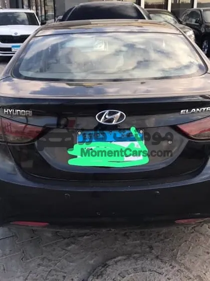 هيونداي إلنترا 2012 خليجي أعلى فئة فتحة سقف