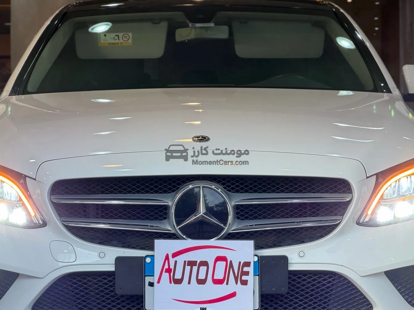 مرسيدس C180 أدفانس 2020 كسر زيرو