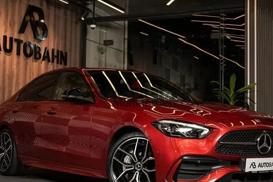 مرسيدس C200 2023 كسر زيرو - هيد اب