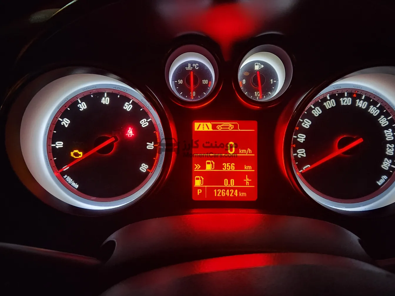 أوبل أسترا 2015 اتوماتيك 126 ألف كم للبيع