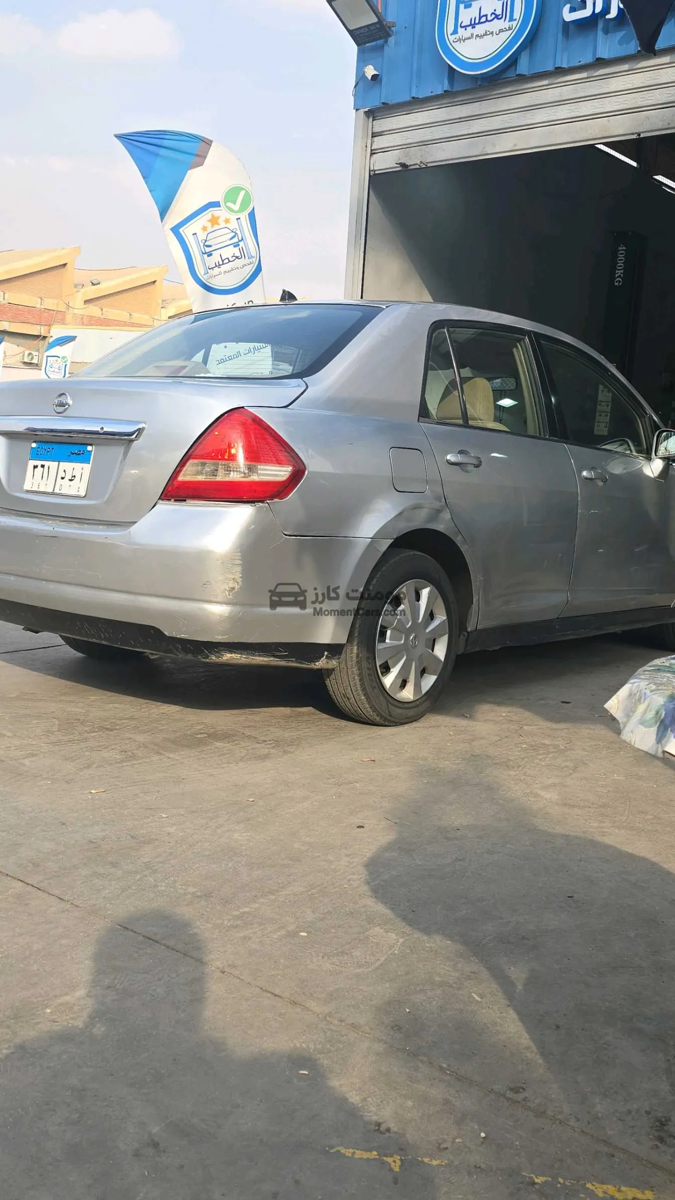 نيسان تيدا 2008 اتوماتيك عداد قليل