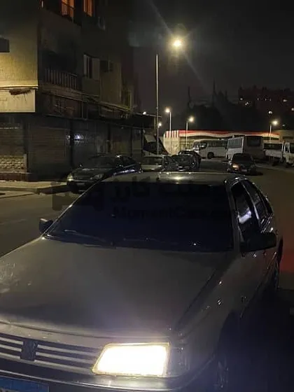 بيجو 405 موديل 2007 سيدان فضي بعداد 91 ألف كم