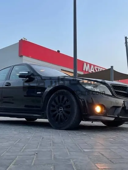 مرسيدس C200 موديل 2008 كيت AMG للبيع