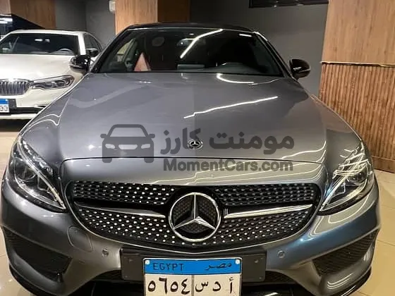 مرسيدس C180 كوبيه 2018 AMG كسر زيرو للبيع
