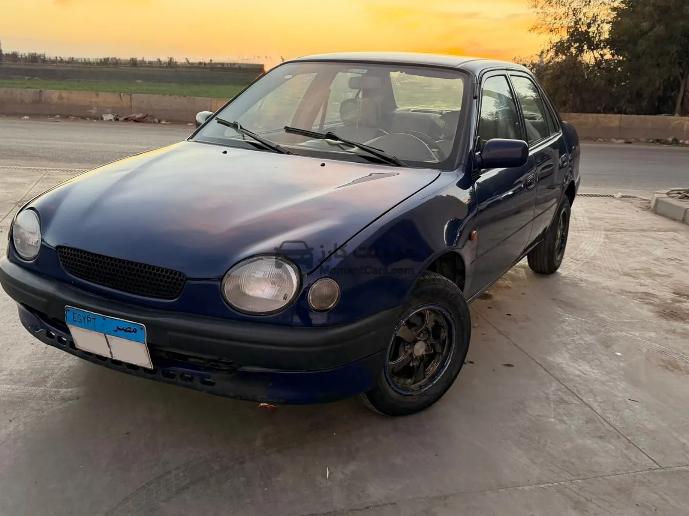 تويوتا كورولا 1998 مانيوال 1300 سي سي حالة ممتازة