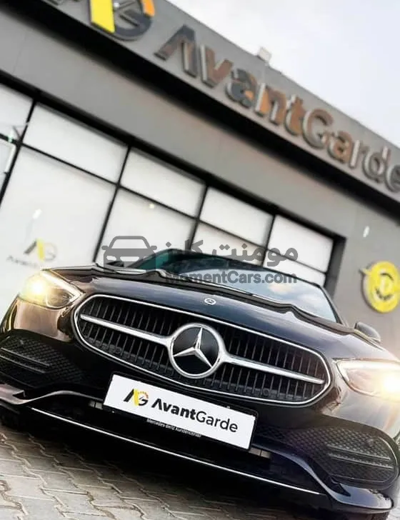 مرسيدس C180 موديل 2024 أفانتجارد عداد 15500 كم