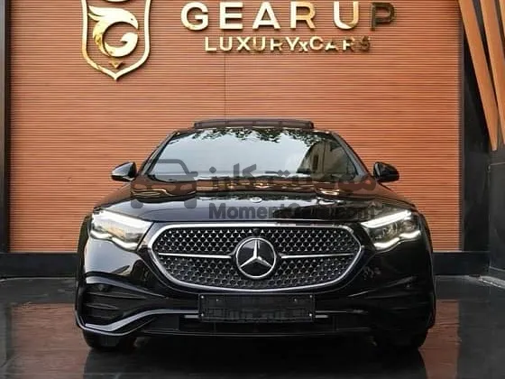 مرسيدس E200 AMG 2025 - استلمها بدفعة 50%