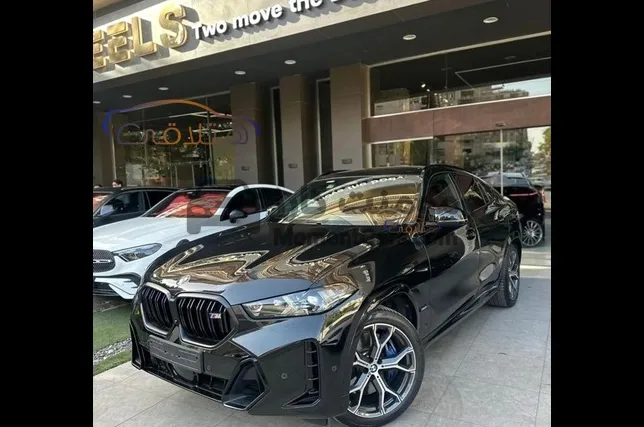 بي ام دبليو X6 2024 اتوماتيك 28 ألف كم للبيع