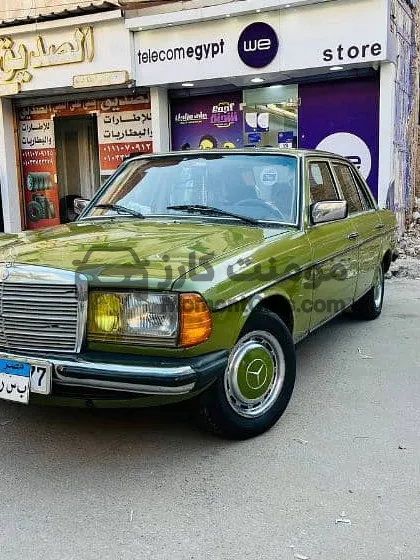 مرسيدس 200 موديل 1981 مانيوال مكنة وعفشة 10/10